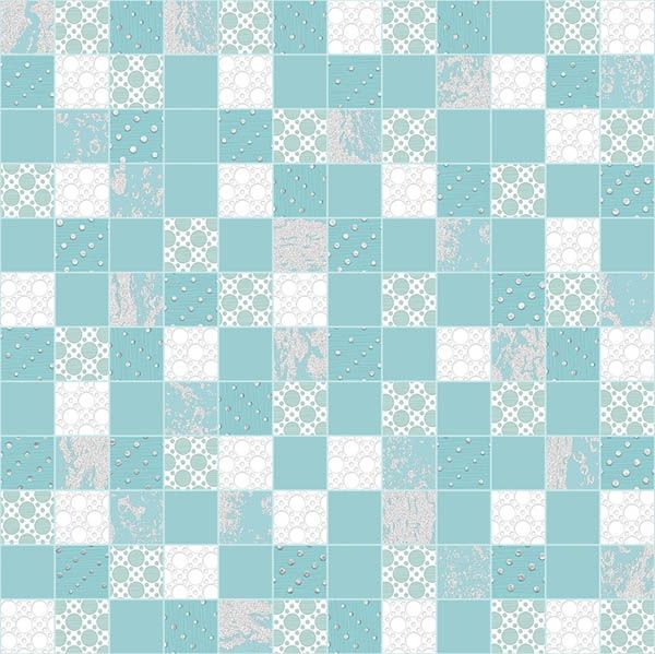 Мозаика mosaic aquamarine 30x30