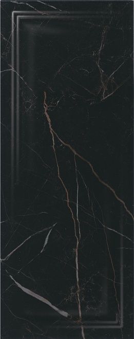 Керамическая плитка алькала черный панель 20x50