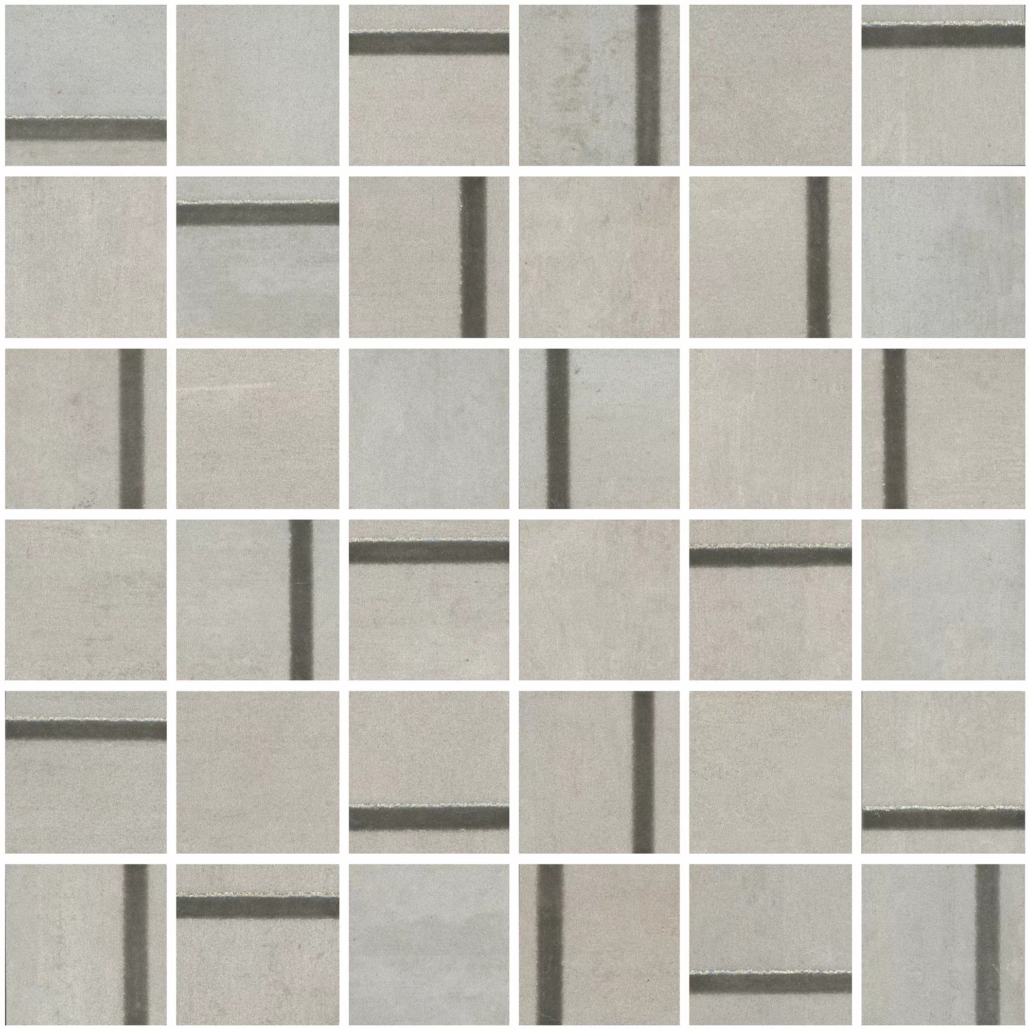 Керамическая плитка Декор kerama marazzi mm13130 Гварди 1 мозаичный серый светлый матовый обрезной 30x30