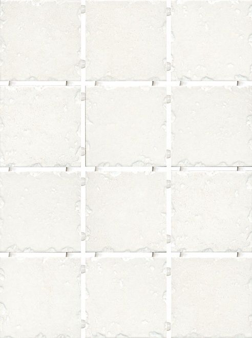Керамическая плитка Византия белый, полотно 30х40 из 12 частей 9,9х9,9 9,9x9,9
