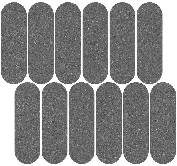 Керамическая плитка Декор kerama marazzi id147 Джиминьяно наборный антрацит матовый 30x32