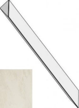 Керамическая плитка marvel imperial white corner 40 1,4x40