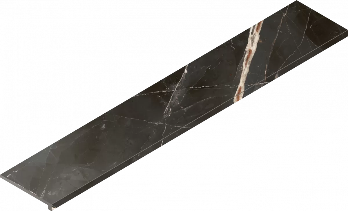 Ступени Италон Стелларис Абсолют Блэк угловая правая 620070002627 черный 33x160