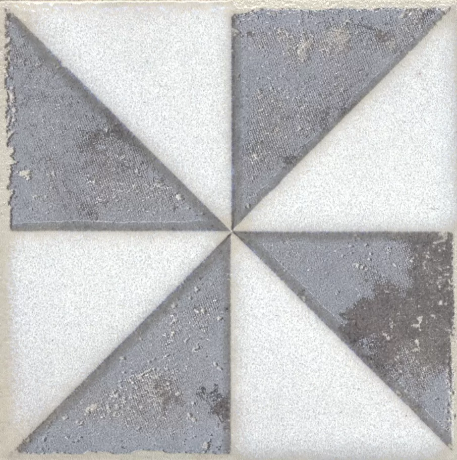 Керамическая плитка Вставка kerama marazzi stg\a407\1266h Амальфи орнамент коричневый 9.8x9.8
