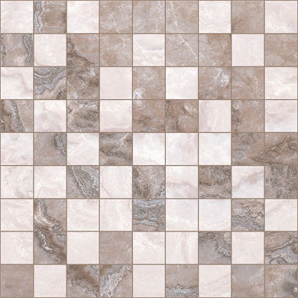 Мозаика marmo коричневый+бежевый 30x30