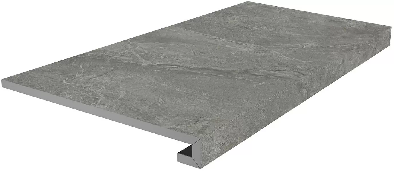 Ступени Ступень kerama marazzi sg850890r\gcf клееная Риальто серый темный матовый 33x88