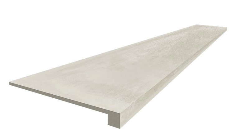 Ступени coliseumgres Экспо Уайт фронтальная 620070002291 белый 33x60