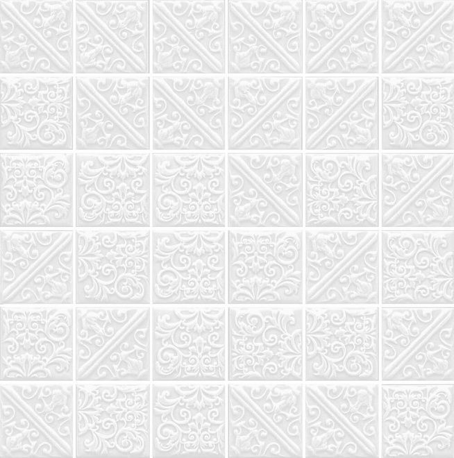 Керамическая плитка Ла-Виллет белый 30,1x30,1