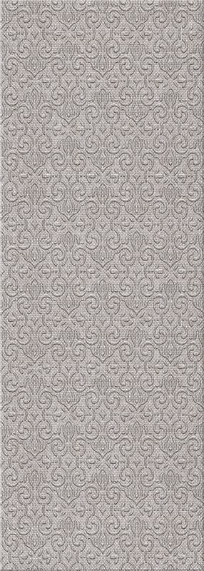 Керамическая плитка agra grey arabesko 25,1x70,9