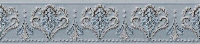 Керамическая плитка Бордюр Фару голубой обрезной 5,5x25