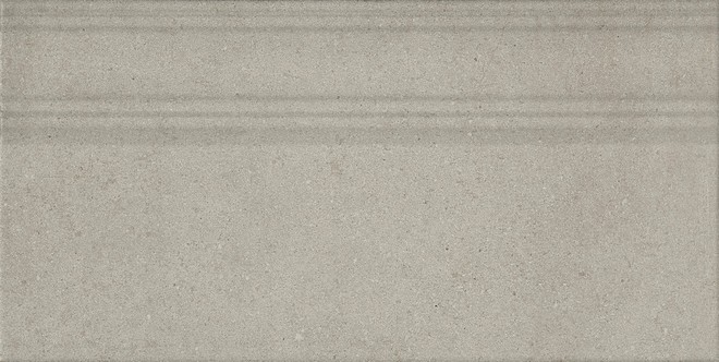 Керамическая плитка Плинтус Монсеррат серый светлый обрезной 20x40