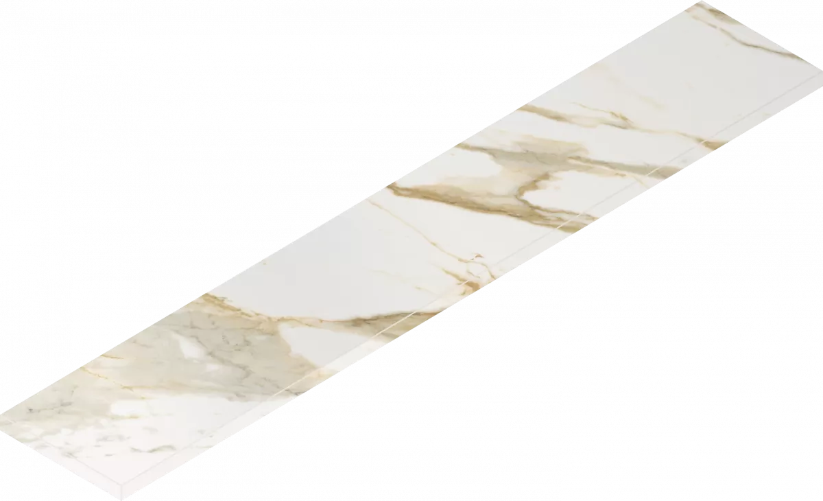 Ступени Италон Стелларис Калакатта Голд угловая левая 620070002631 белый 33x160