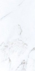 Керамическая плитка calacatta wall base white glossy 30x90