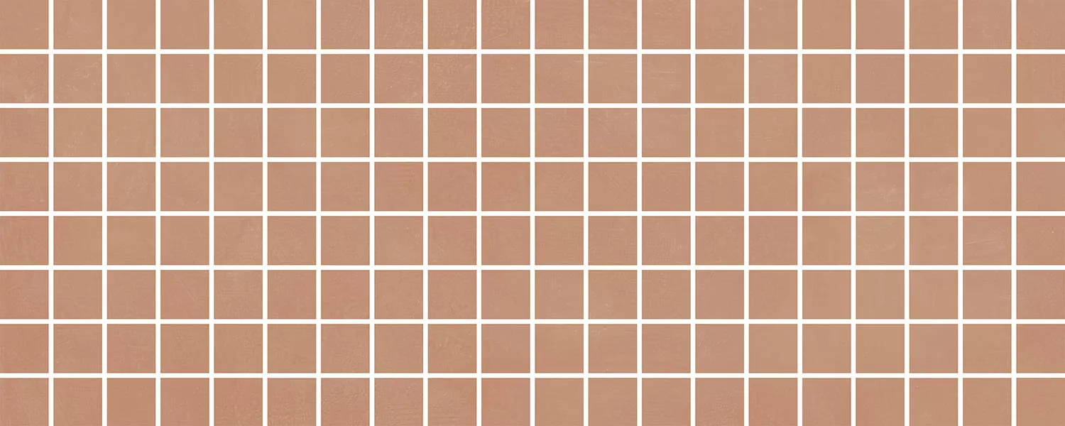 Керамическая плитка Декор kerama marazzi mm7254 Каннареджо мозаичный оранжевый матовый 20x50