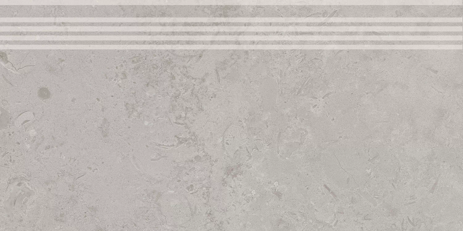 Ступени kerama marazzi dd205220r\gr Про Лаймстоун серый натуральный обрезной 30x60