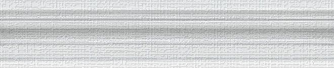 Керамическая плитка Бордюр Бельвиль белый 5,5x25
