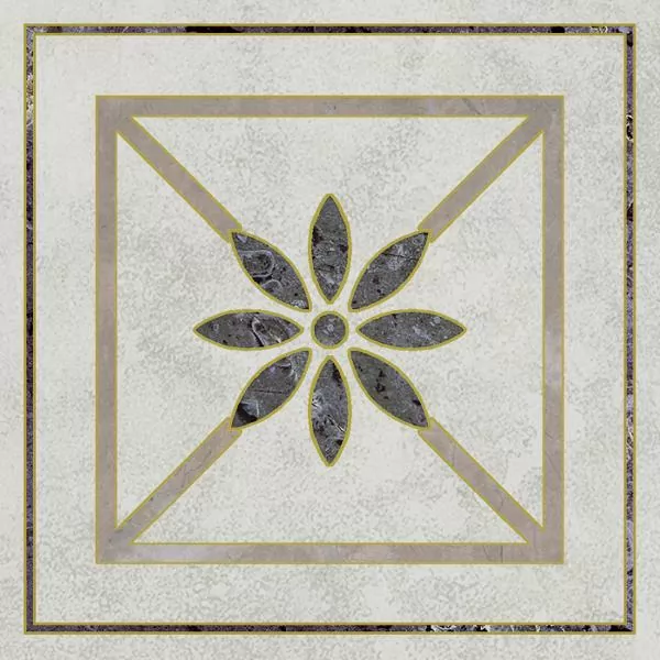 Керамическая плитка Вставка kerama marazzi os\a285\sg606220rl Серенада 2 лаппатированный обрезной 7.2x7.2