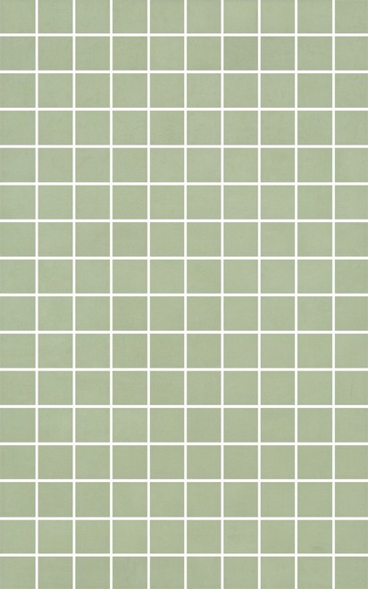 Мозаика Декор Левада мозаичный зеленый светлый 25x40