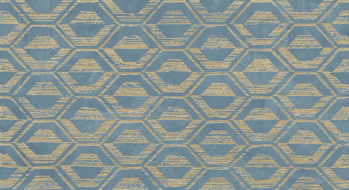 Керамическая плитка thesis pattern light blue 30,5x56
