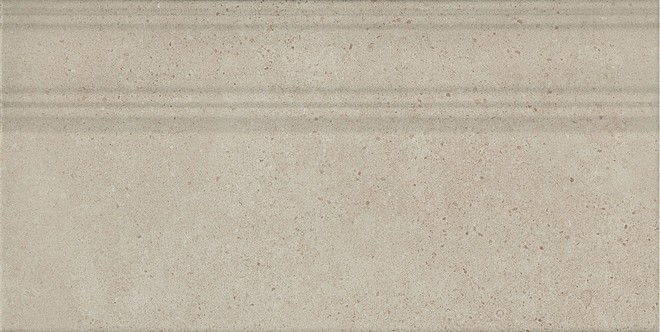 Керамическая плитка Плинтус Монсеррат бежевый светлый обрезной 20x40