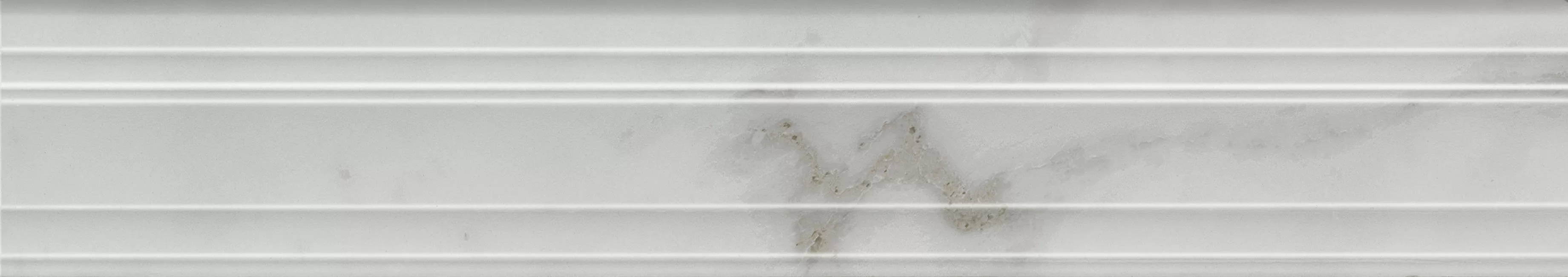 Керамическая плитка Бордюр kerama marazzi blf025r Багет Монте Тиберио бежевый светлый глянцевый обрезной 40x7.3
