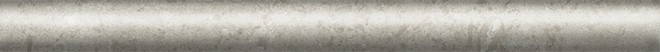 Керамическая плитка Бордюр Карму серый светлый обрезной 2,5x30
