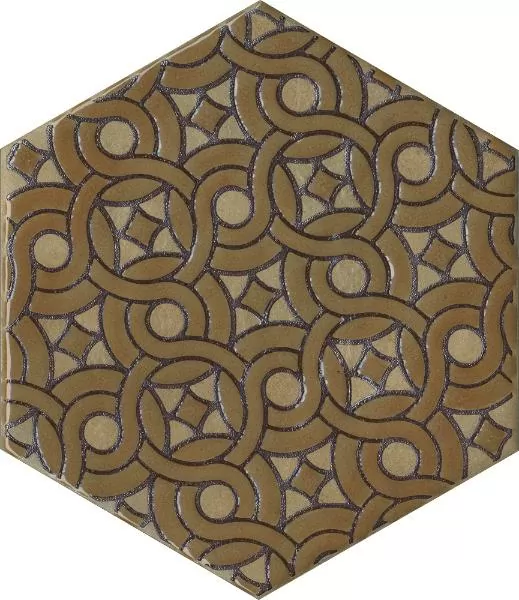 Керамическая плитка Декор kerama marazzi vt\a559\sg23039n Гроссето желтый 20x23.1