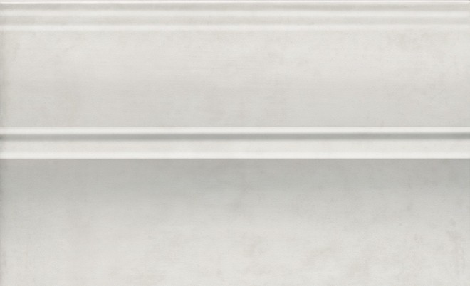 Керамическая плитка Плинтус Левада серый светлый 15x25