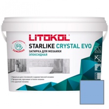 Прозрачная затирка для мозаики Литокол STARLIKE CRYSTAL EVO 2.5кг S.820 Azzurro Taormina