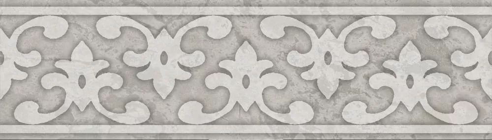 Керамическая плитка Бордюр kerama marazzi os\a296\8349 Ферони серый светлый матовый 5.7x20