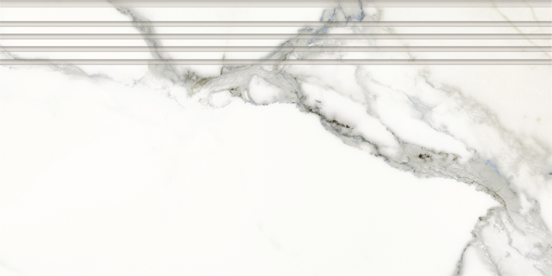 Ступени Керранова iceberg white blue белый 30x60