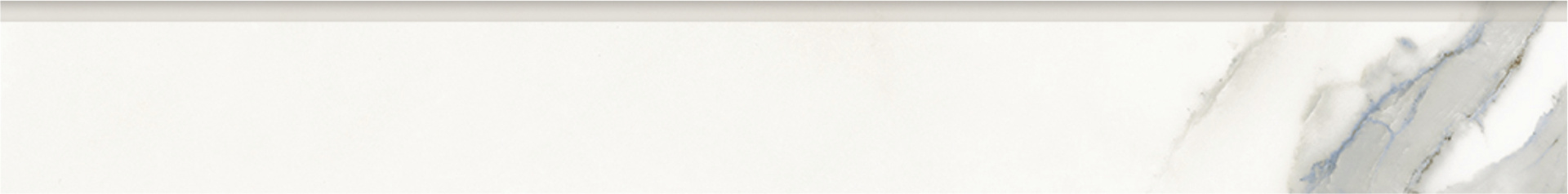 Плинтус Керранова iceberg white blue белый 7.6x60