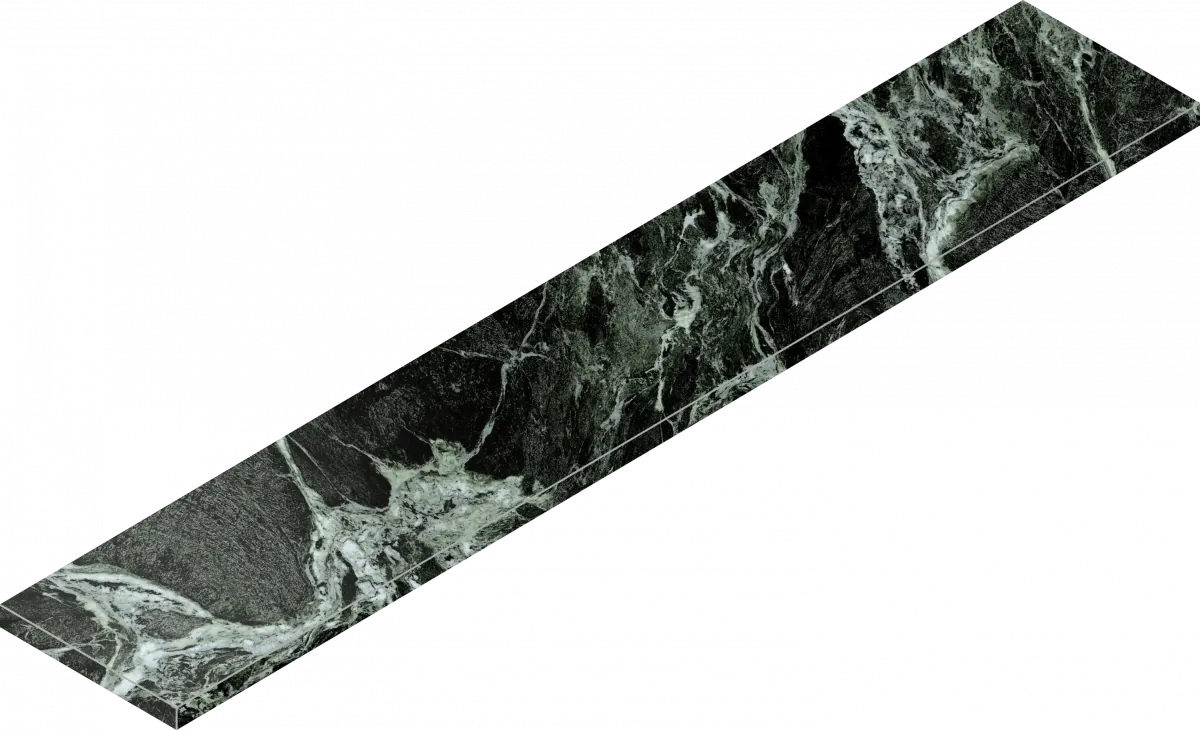 Ступени Италон Магма Альпи Грин угловая левая 620070002995 зеленый 33x160