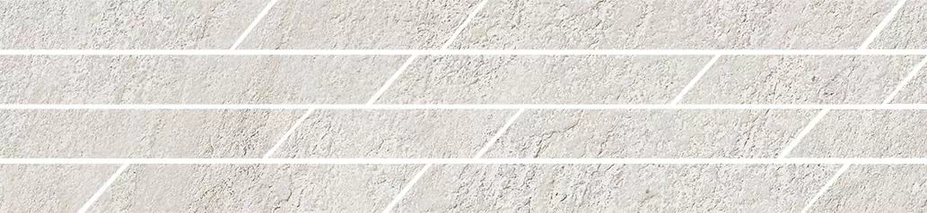 Керамическая плитка Бордюр kerama marazzi sg144\003t Гренель серый светлый мозаичный 9.8x46.8