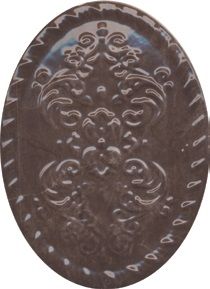 Керамическая плитка Декор Версаль коричневый 12x16