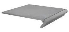 Ступени kerama marazzi sg913000ngtf фронтальная Коллиано серый матовый 30x30