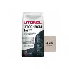 Цветная цементная затирка Литокол LITOCHROM 1-6 EVO 2кг LE.230 багамы