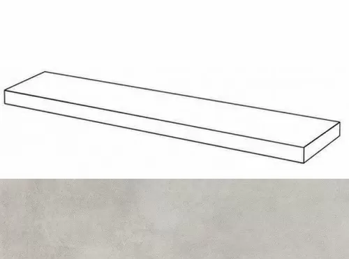 Ступени МИЛЛЕНИУМ СИЛЬВЕР СТУП.УГЛ.ПР 620070001273 33x120