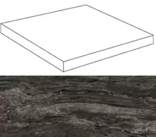 Atlas Concorde MARVEL Absolute Brown Scalino Ang. Lap. Dx коричневый 