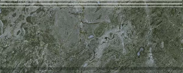 Керамическая плитка Бордюр kerama marazzi bda026r Серенада зеленый глянцевый обрезной 12x30