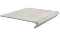 Ступени kerama marazzi sg173900ngtf фронтальная Корредо серый светлый матовый 34x40.2