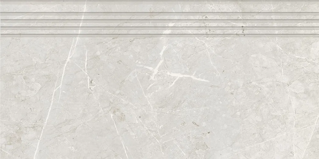 Ступени Керранова skala white белый 30x60