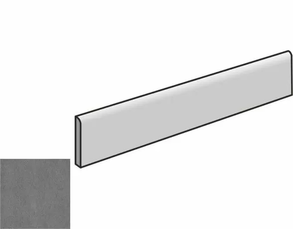Керамогранит ЭВЕРСТОУН ЛАВА ПЛИНТУС 7,2x60