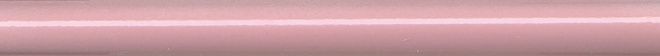 Керамическая плитка Бордюр розовый обрезной 2,5x30