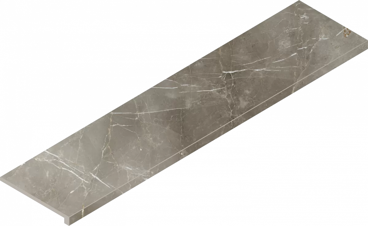 Ступени Италон Стелларис Тусканиа Грэй фронтальная 620070002596 серый 33x120