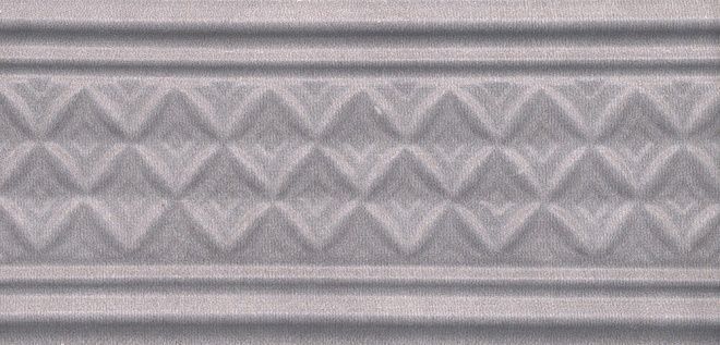 Керамическая плитка Бордюр Пикарди структура сиреневый 6,7x15