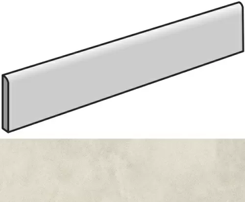 Керамогранит МИЛЛЕНИУМ ПЬЮР ПЛИНТУС 610130004068 7,2x60