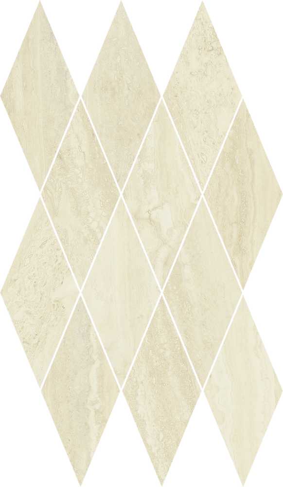 Мозаика Italon Charme Advance Alabastro White Diamond 28x48