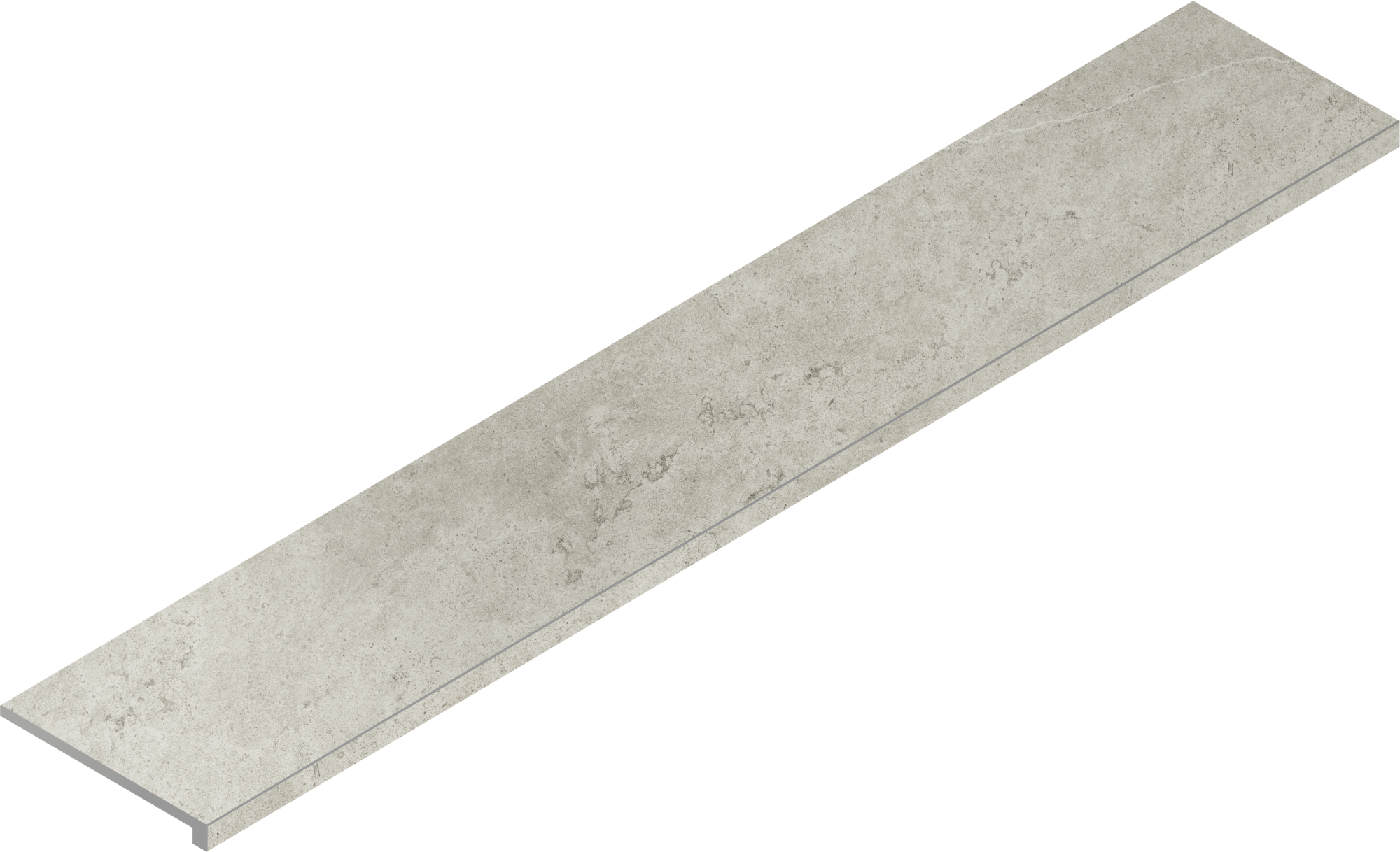 Ступени absolut silver правая 33x160