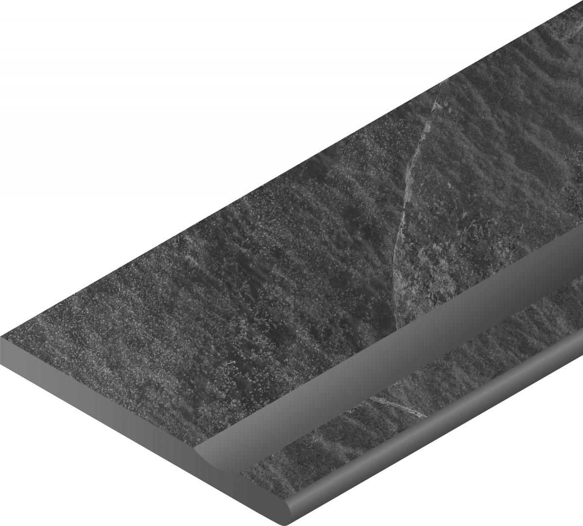 Керамогранит ТИТАНИО БОРТИК 30x60 С ВЫЕМКОЙ ЗАКРУГ 620090000411 30x60